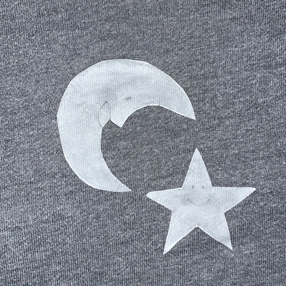 Moon and star sweatshirt